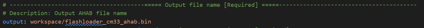 Change the output file name