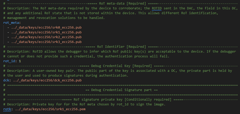 Key modification