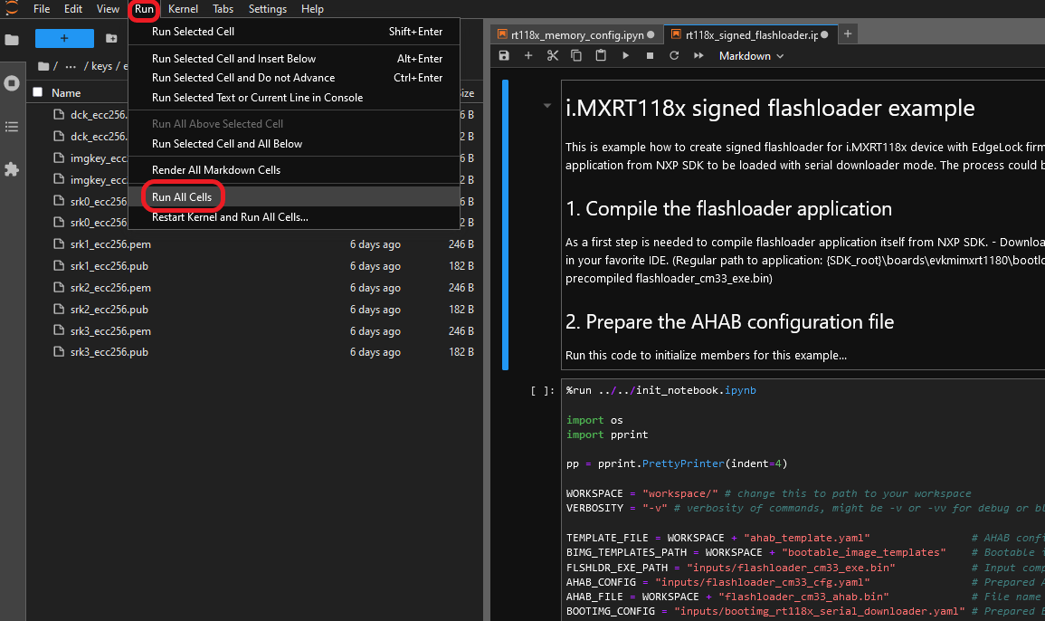 i.MX RT118x External Memory Configuration with SPSDK — SPSDK documentation